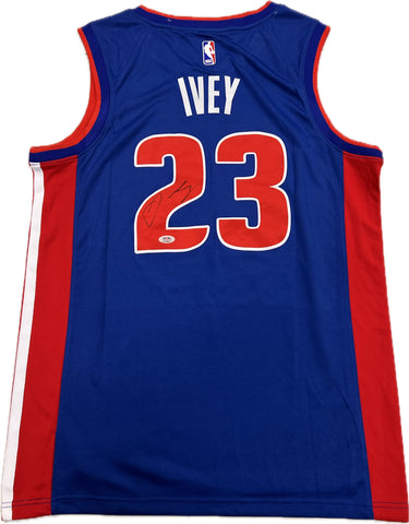 Jaden Ivey signed jersey PSA/DNA Detroit Pistons Autographed