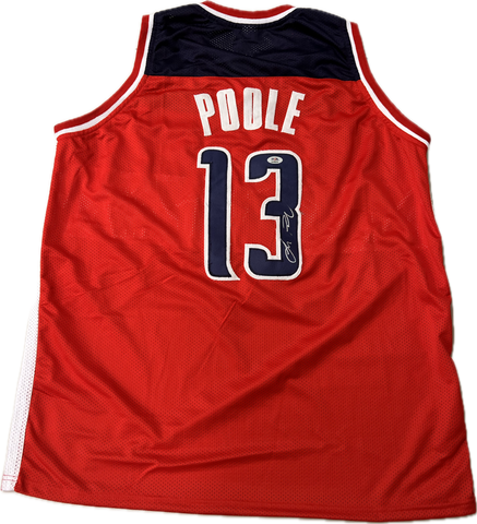 Jordan Poole signed jersey PSA/DNA Washington Wizards Autographed