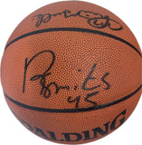 1997-98 Indiana Pacers Team Signed Basketball PSA/DNA Autographed