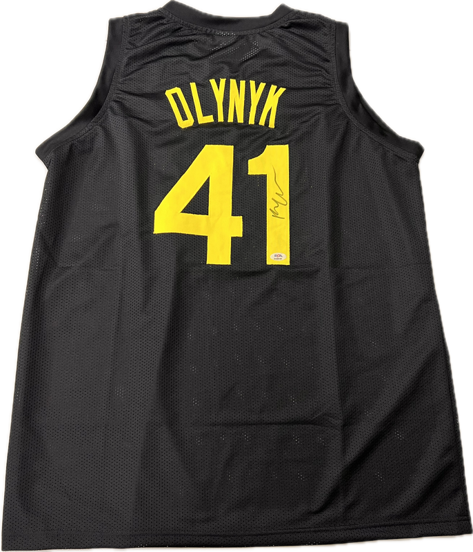 Kelly Olynyk Signed Jersey PSA/DNA Utah Jazz Autographed