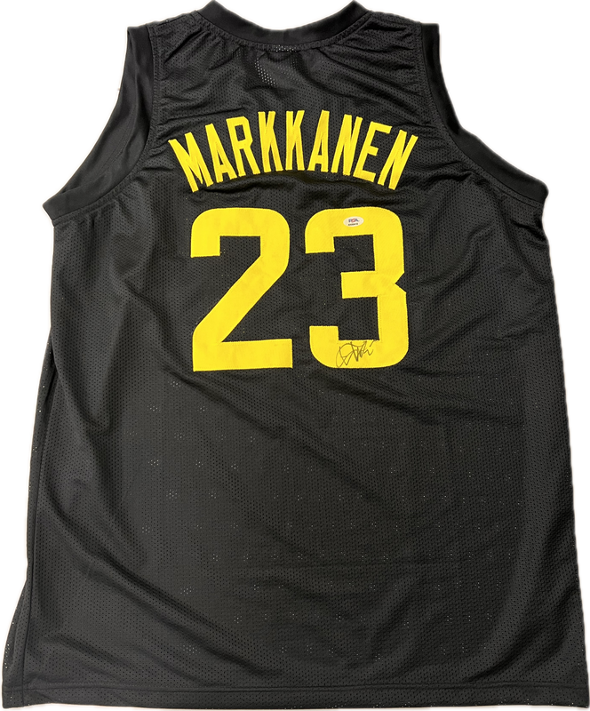 Lauri Markkanen signed jersey PSA/DNA Utah Jazz Autographed