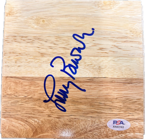 Larry Brown Signed Floorboard PSA/DNA Autographed Pistons