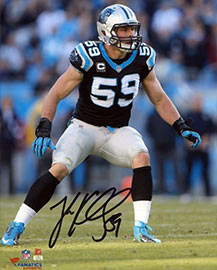 Luke Kuechly portrait