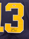 Mo Wagner signed jersey PSA/DNA Michigan Autographed