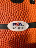 MAX CHRISTIE Signed Mini Basketball PSA/DNA Lakers Autographed