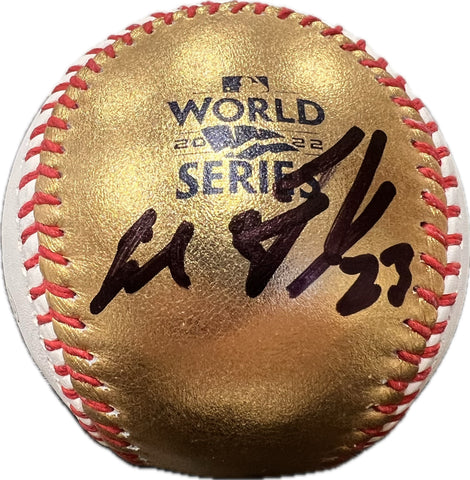 Michael Brantley signed World Series baseball PSA/DNA Houston Astros autographed