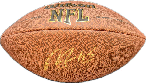 Nelson Agholar Signed Football PSA/DNA Baltimore Ravens Autographed