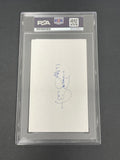 Phil Simms signed Index Card PSA/DNA Autographed New York Giants