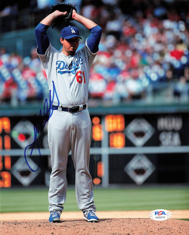 Josh Beckett signed 8x10 photo PSA/DNA Los Angeles Dodgers Autographed