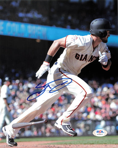 Steven Duggar signed 8x10 photo PSA/DNA San Francisco Giants Autographed