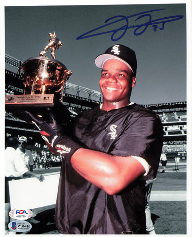 Frank Thomas signed 8x10 photo Chicago White Sox PSA/DNA Autographed