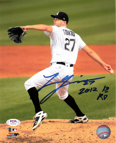 Lucas Giolito signed 8x10 Photo PSA/DNA White Sox Autographed