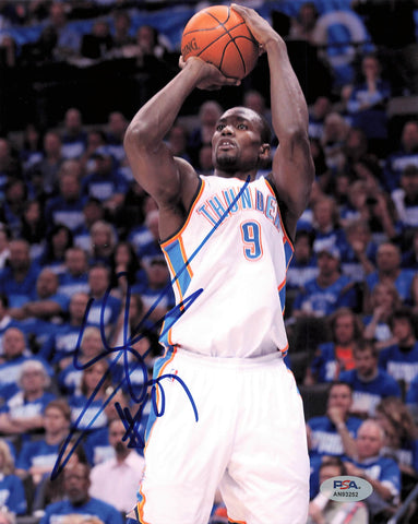 Serge Ibaka signed 8x10 photo PSA/DNA Oklahoma City Thunder Autographed