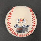 Yainer Diaz Signed Baseball PSA Houston Astros Autographed