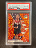 2019 Panini Mosaic #260 Stephen Curry Reactive Orange PSA 10 Gem Mint