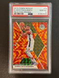 2019-20 Panini Mosaic #75 Giannis Antetokounmpo Reactive Orange PSA 10 Bucks