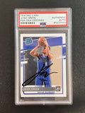 2020-21 Panini Donruss #168 Josh Green Signed Card AUTO PSA Slabbed RC Mavericks