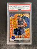 2020-21 Panini-Mosiac #192 Maxi Kleber Signed Card AUTO PSA/DNA Slabbed Mavericks