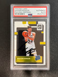 2022-23 Panini- Donruss #213 Walker Kessler Signed Card AUTO PSA Slabbed Utah Jazz