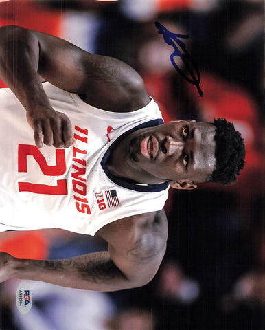 KOFI COCKBURN Signed 8x10 Photograph PSA/DNA Autographed Illinois Fighting Illini