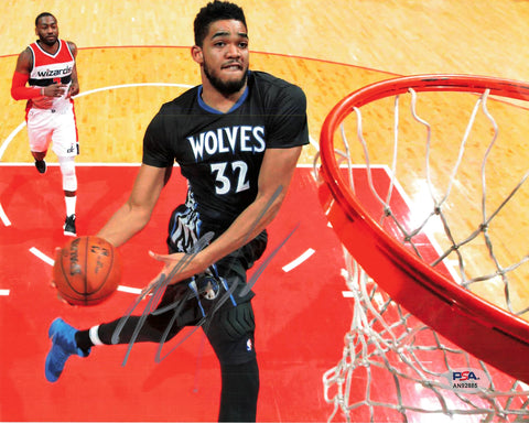 Karl Anthony Towns signed 8x10 photo PSA/DNA Minnesota Timberwolves Autographed