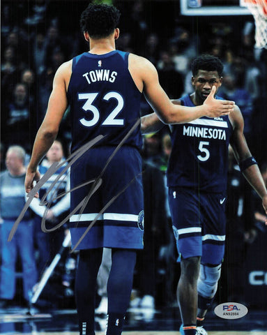 Karl Anthony Towns signed 8x10 photo PSA/DNA Minnesota Timberwolves Autographed