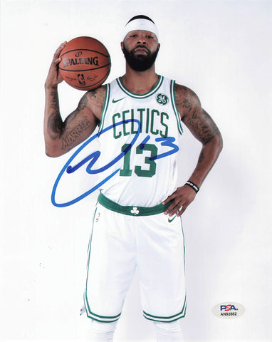 MARCUS MORRIS signed 8x10 photo PSA/DNA Boston Celtics Autographed