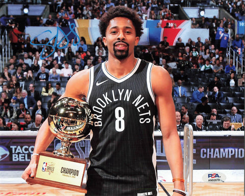 Spencer Dinwiddie signed 8x10 photo PSA/DNA Brooklyn Nets Autographed