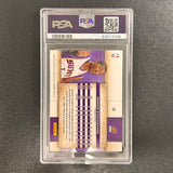 2009 Panini Studio #28 Amare Stoudemire Signed Card PSA Slabbed Suns