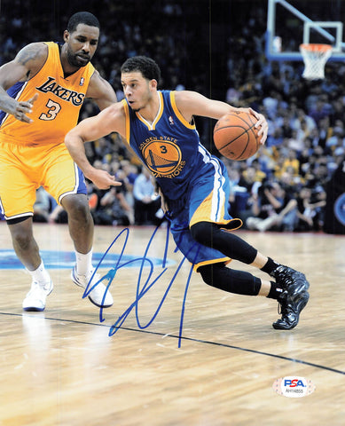 Seth Curry Signed 8x10 photo PSA/DNA Autographed Warriors