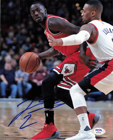 Jerami Grant signed 8x10 photo PSA/DNA Chicago Bulls Autographed