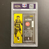 2017-18 Panini Contenders #71 Kent Bazemore Signed Card AUTO PSA Slabbed Hawks