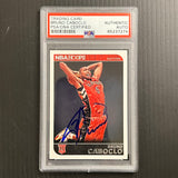 2014-15 Panini NBA Hoops #297 Bruno Caboclo Signed Card AUTO PSA/DNA Slabbed RC Raptors