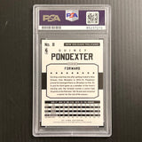 2015-16 Panini Hoops #8 Quincy Pondexter signed card PSA/DNA Pelicans
