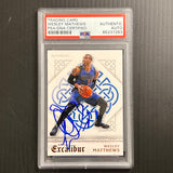 2015-16 Panini Excalibur #131 Wesley Matthews Signed Card AUTO PSA Slabbed Mavericks