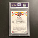 2004 Topps #12 Udonis Haslem Signed Card AUTO PSA Slabbed Heat