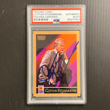 1990 Skybox #321 Cotton Fitzsimmons Signed Card AUTO PSA Slabbed Suns