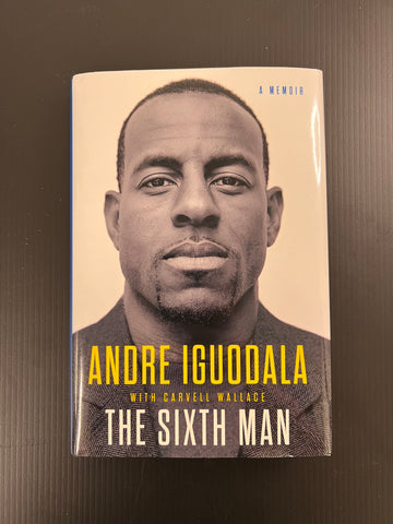 Andre Iguodala Signed Book PSA/DNA LOA The Sixth Man with Carvell Wallace
