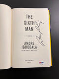 Andre Iguodala Signed Book PSA/DNA LOA The Sixth Man with Carvell Wallace