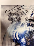 Ahmad Bradshaw signed 16x20 photo PSA/DNA New York Giants Autographed Colts