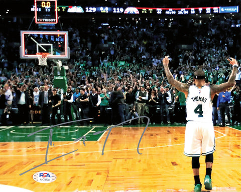 Isaiah Thomas signed 8x10 photo PSA/DNA Boston Celtics Autographed