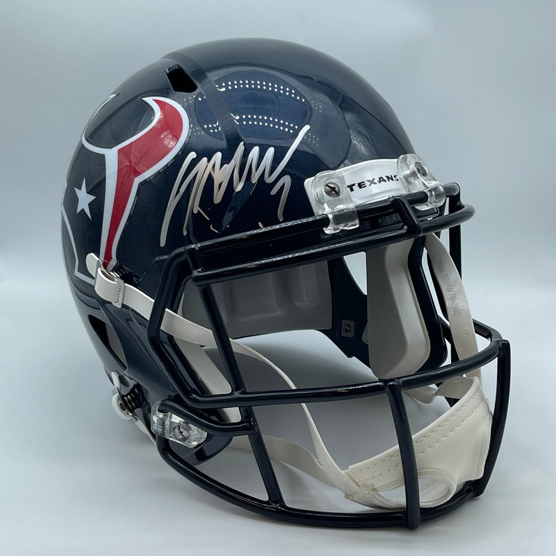 CJ Stroud Signed Full Size Speed Replica Helmet PSA/DNA Fanatics Texans Autographed