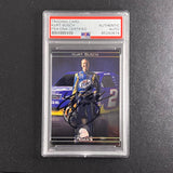 2010 PressPass #7 Kurt Busch Signed Card AUTO PSA Slabbed Nascar