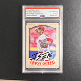 2016 Topps Gyspy Queen #193 Raisel Iglesias Signed Card PSA Slabbed Auto Reds