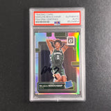 2022-23 Panini Donruss Optic #210 Marjon Beauchamp Signed Card AUTO PSA/DNA Slabbed Bucks