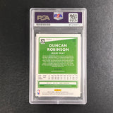 2020-21 Panini Donruss Optic #48 Duncan Robinson Signed Card AUTO PSA Slabbed Heat