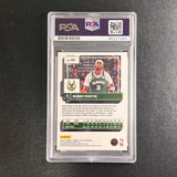 2022-23 Panini Donruss Optic #101 Bobby Portis Signed Card AUTO PSA Slabbed Bucks