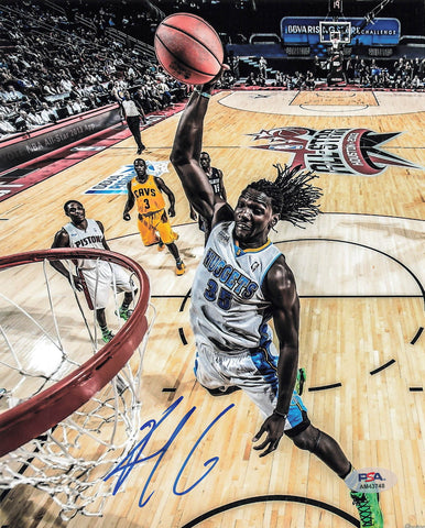 Kenneth Faried signed 8x10 photo PSA/DNA Denver Nuggets Autographed