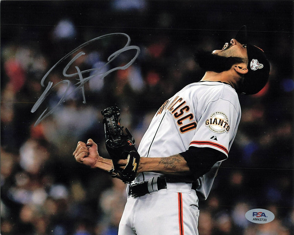Sergio Romo Signed Autographed San Francisco Giants Baseball