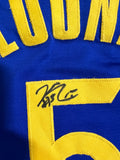 Kevon Looney signed jersey PSA Golden State Warriors Autographed